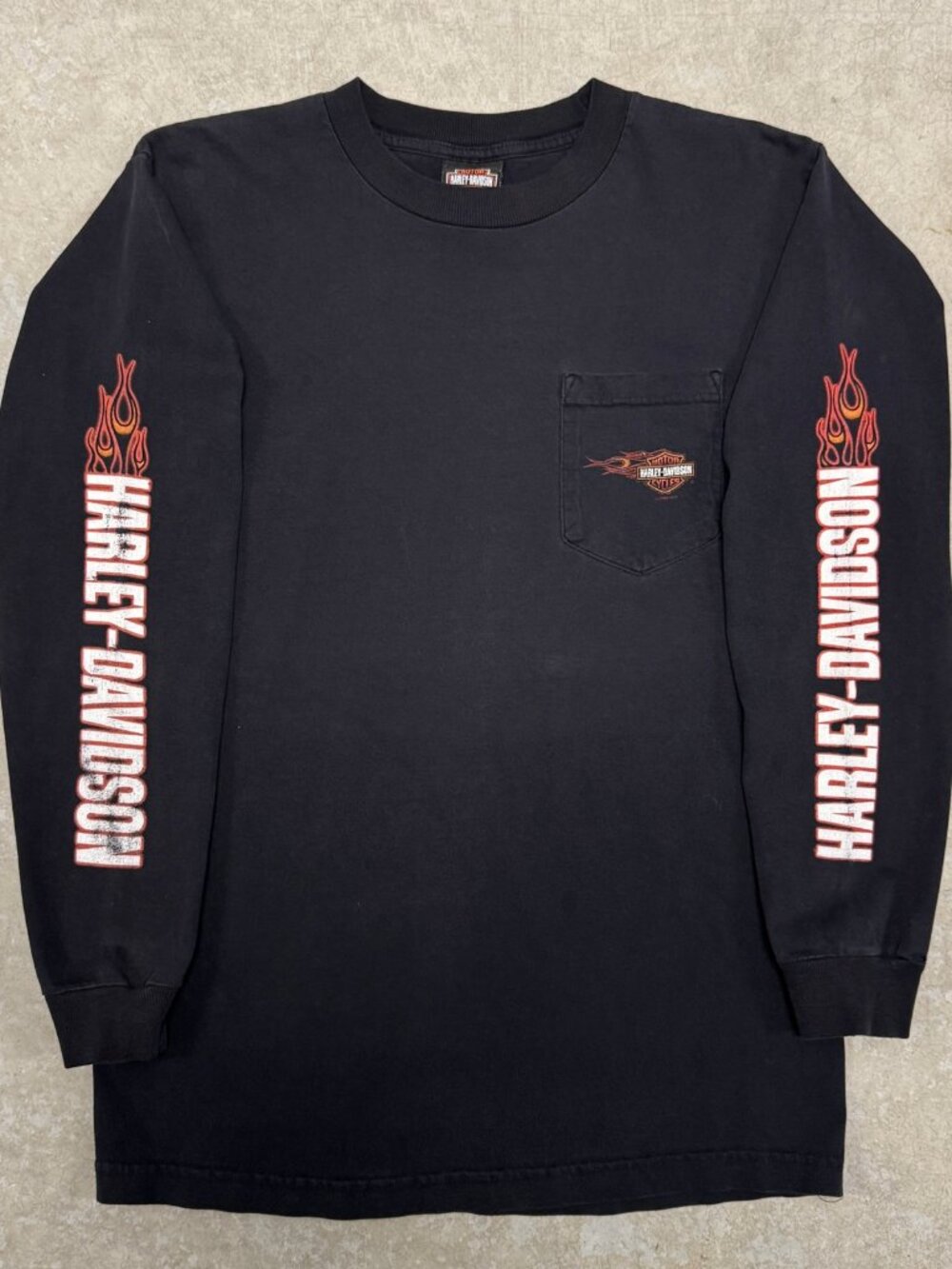 2006 Harley Davidson Longsleeve Pocket Shirt